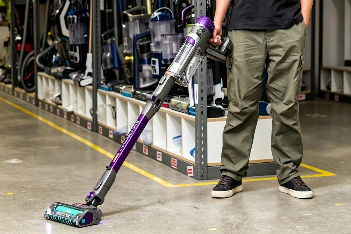 cordless vacuum performance testing